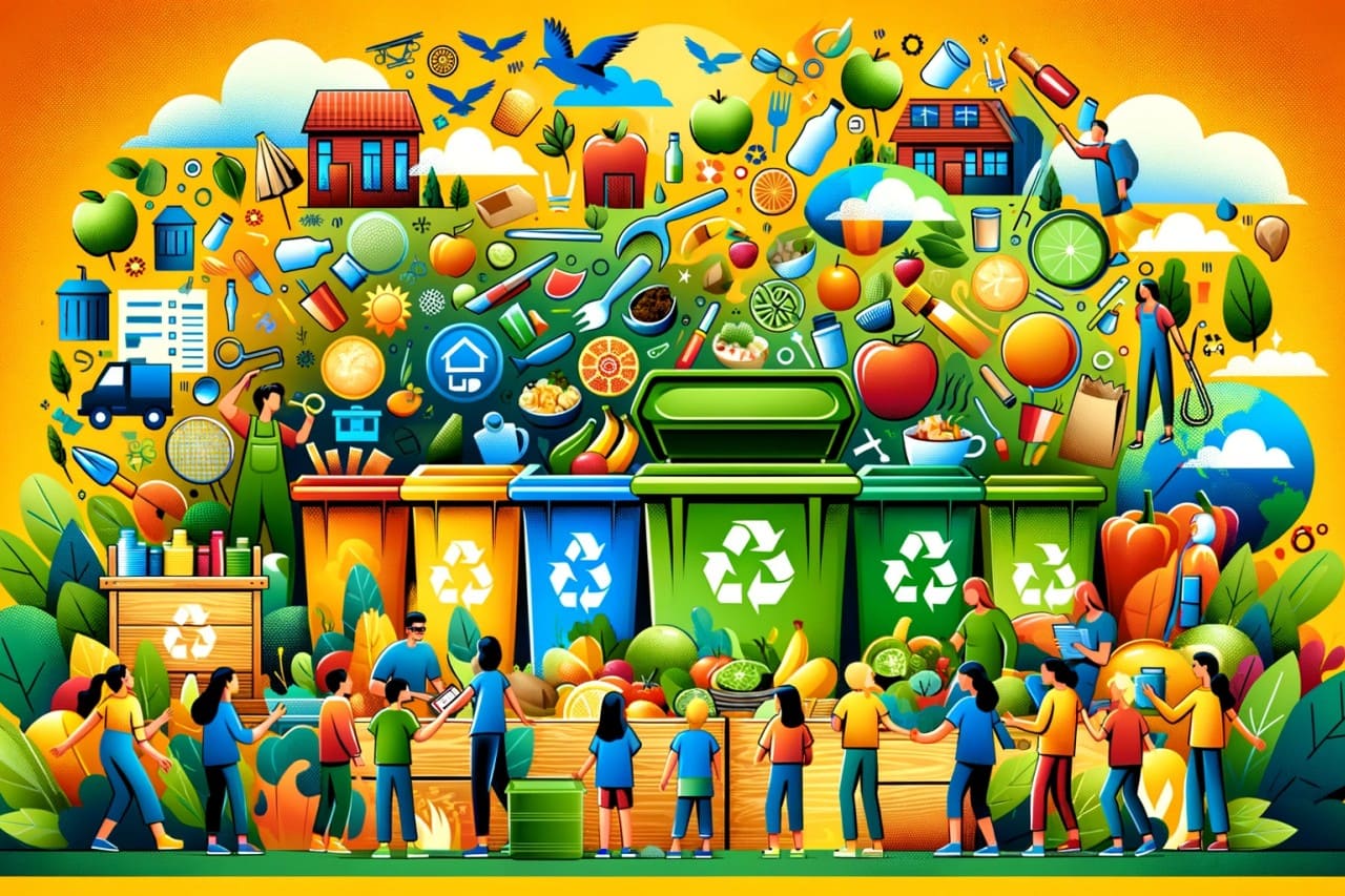 Edukativni Program o Sortiranju Otpada od Hrane i Kućnog Otpada